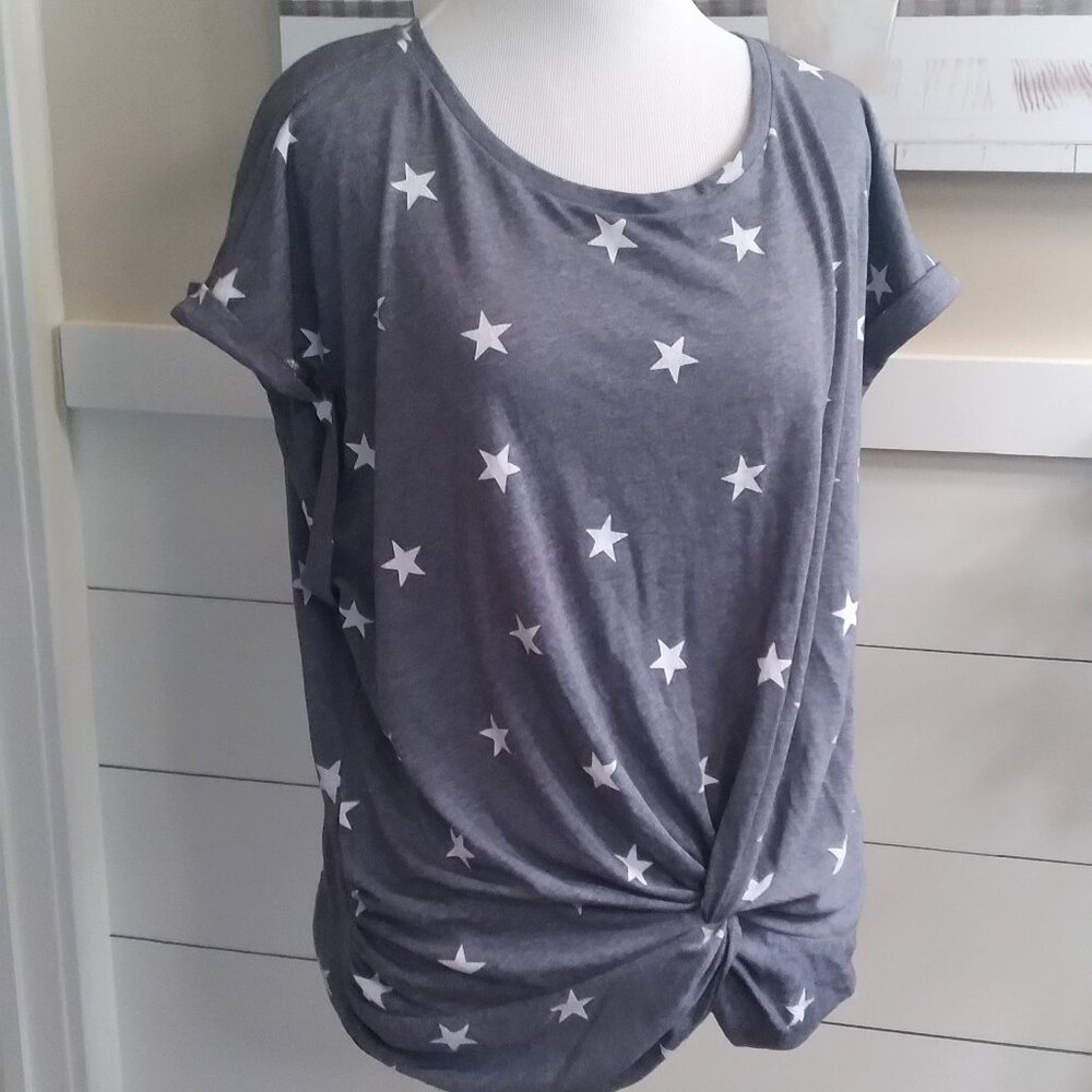 Lucky Brand Navy T-shirt Womens Size Medium